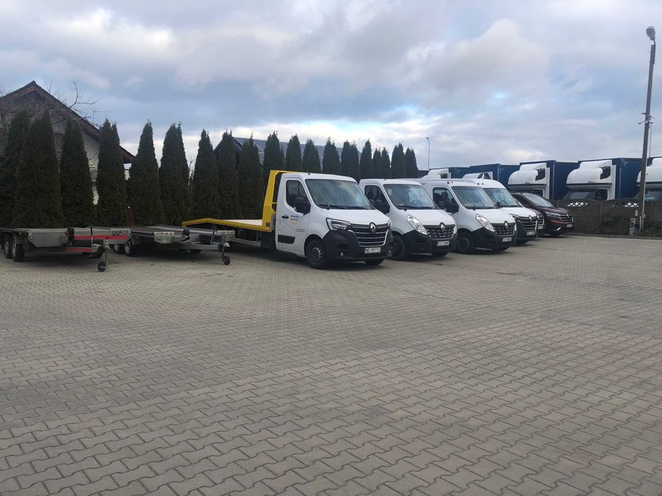 Wynajem Autolawet Wypożyczalnia lawet przyczep Poznań DMC 3500kg 3osie