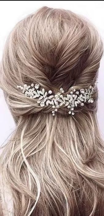 Ozdoba ślubna do włosów upięć