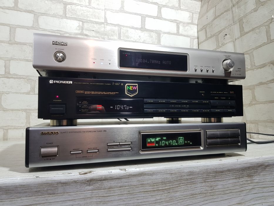 Стерео FM/AM тюнер ONKYO, DENON, PIONEER, б/у з Німеччини