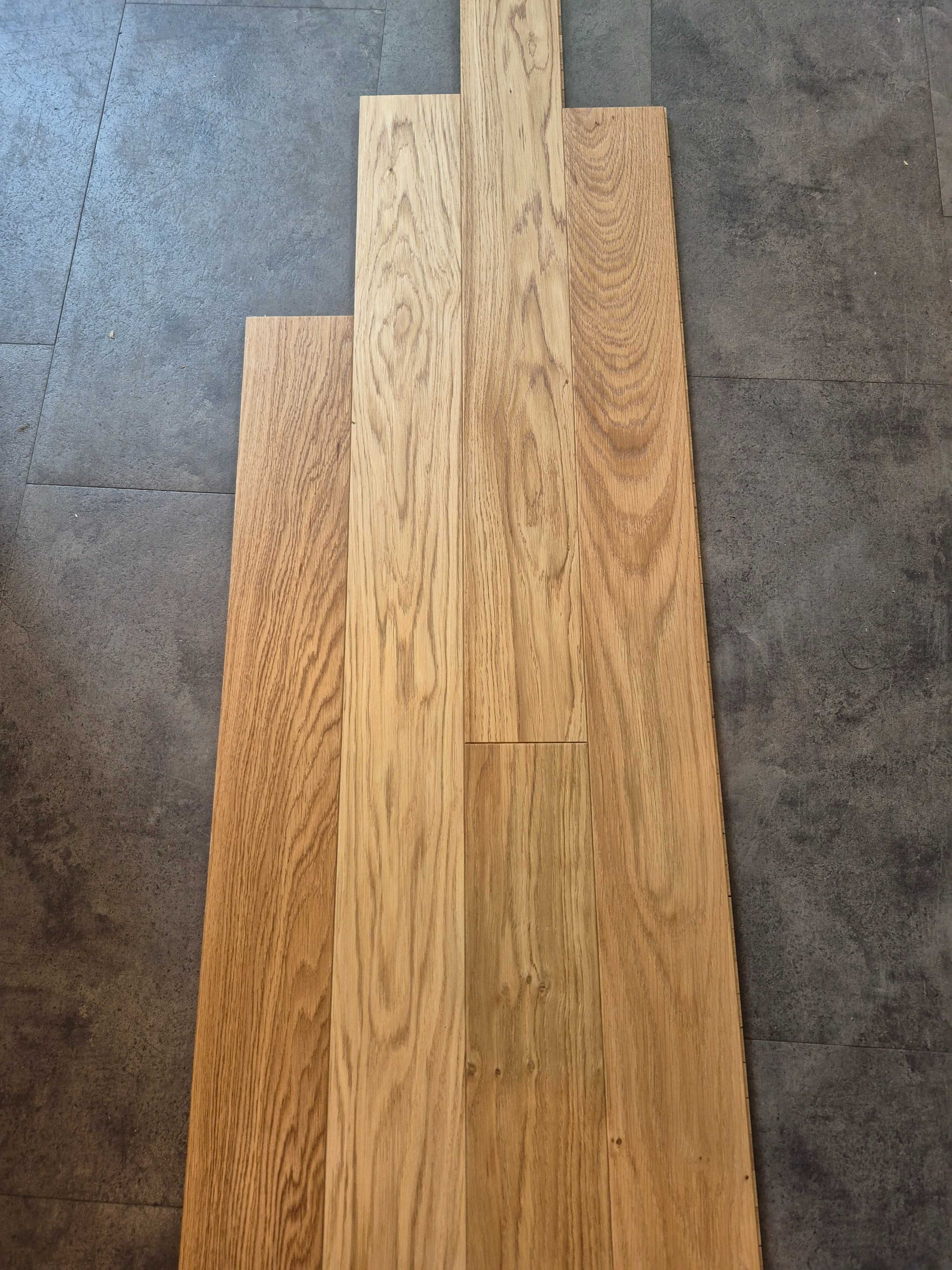 Deska warstwowa Dąb Obiekt Lakier 11x110x1180mm podajemy Ceny Brutto!!