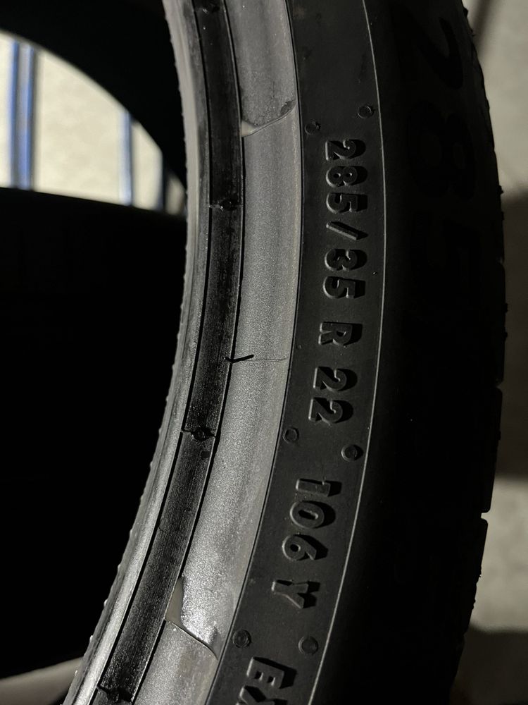 315/30/22+285/35/22 R22 Continental SportContact  6 4шт нові