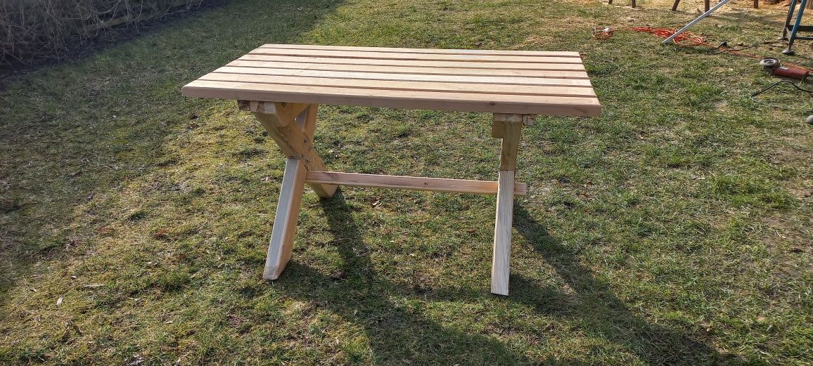 Ława,stół ogrodowy drewniany
