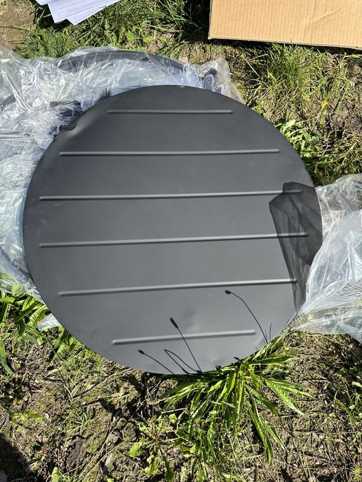 Palenisko z rusztem mobilne misa paleniskowa 65 cm GRILL + pokrowiec