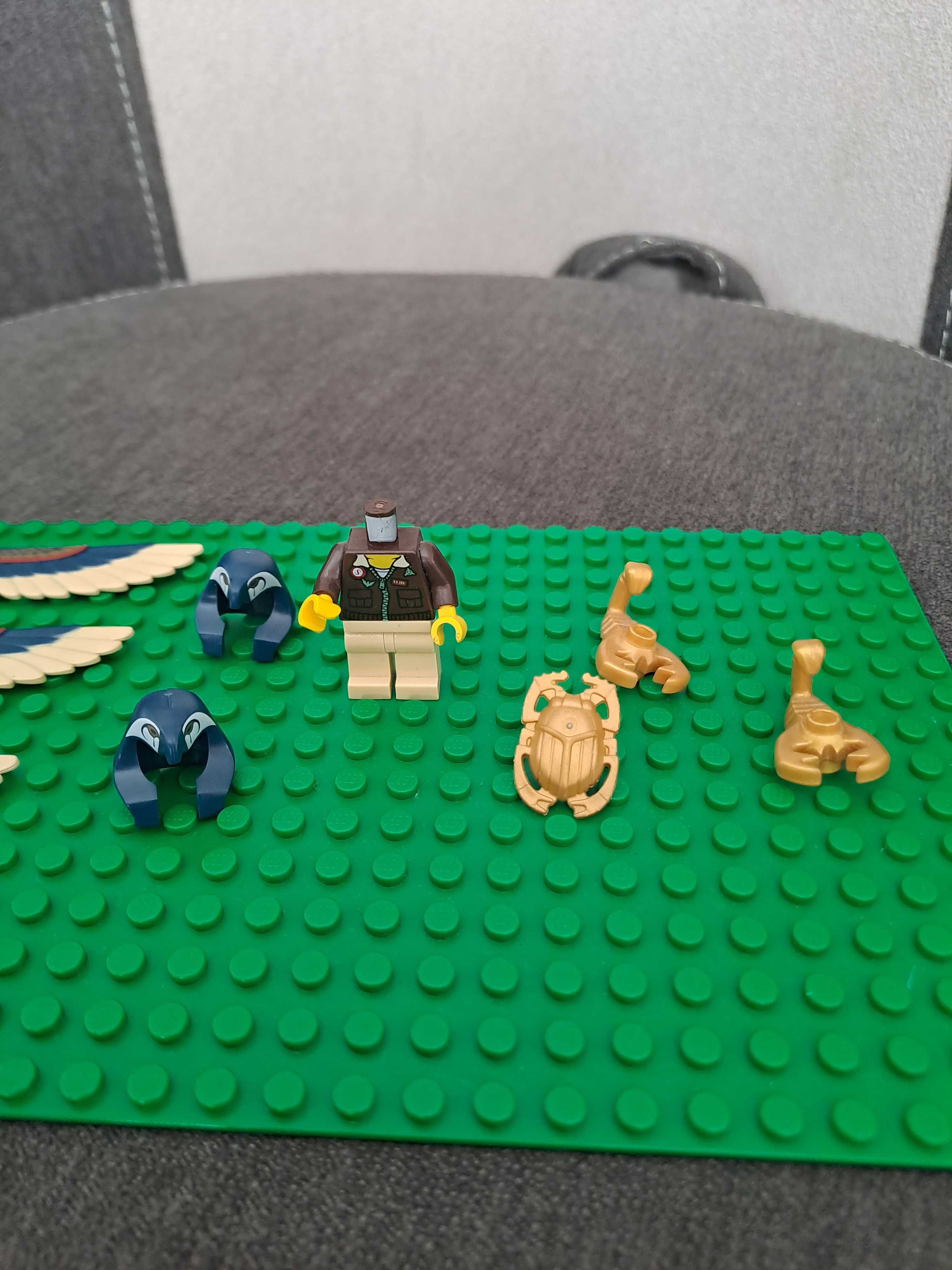 Lego Pharaoh's quest.  Mix elementów.  Używane.