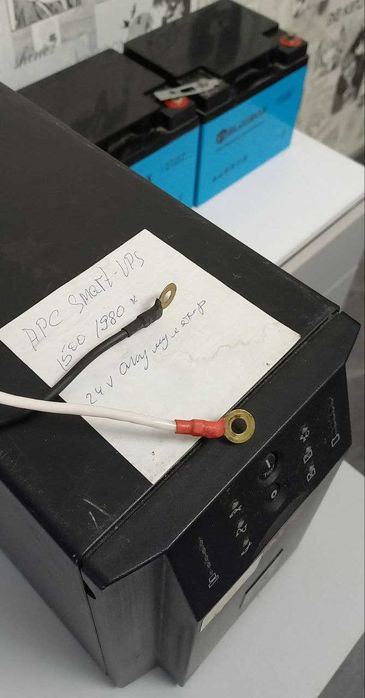 ДБЖ UPS APC Smart-UPS  1500 VA з акб 90Ah бу для котла Чистий сінус