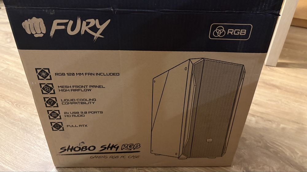 Zestaw PC z RX 570 8GB + Cooler Master 750W Gold