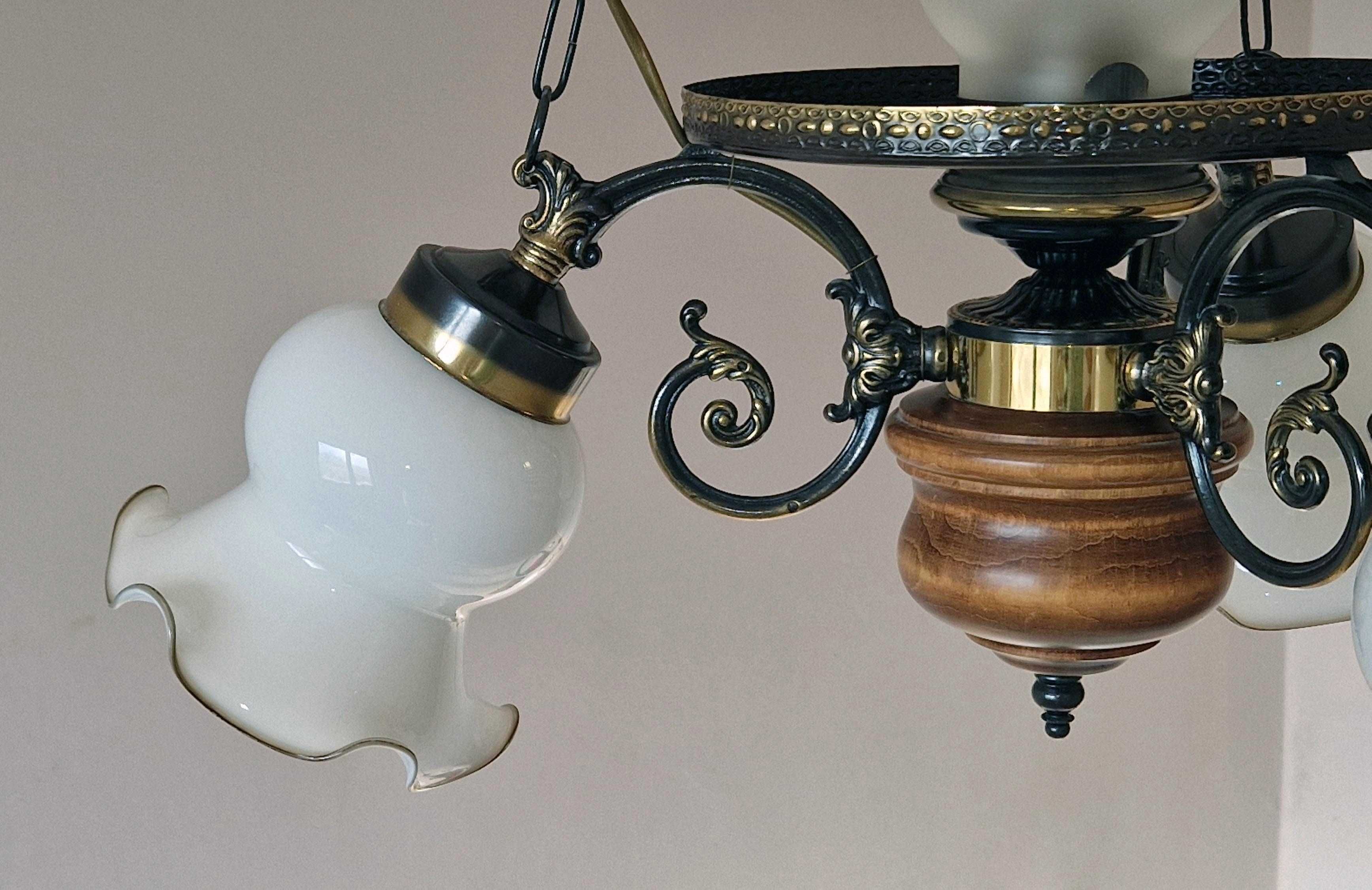 Żyrandol Lampa Wisząca RUSTYKALNA
