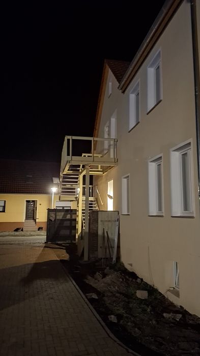 Schody stalowe zewnętrzne