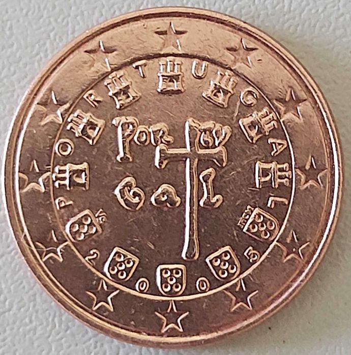 5 Cêntimos de 2005 de Portugal
