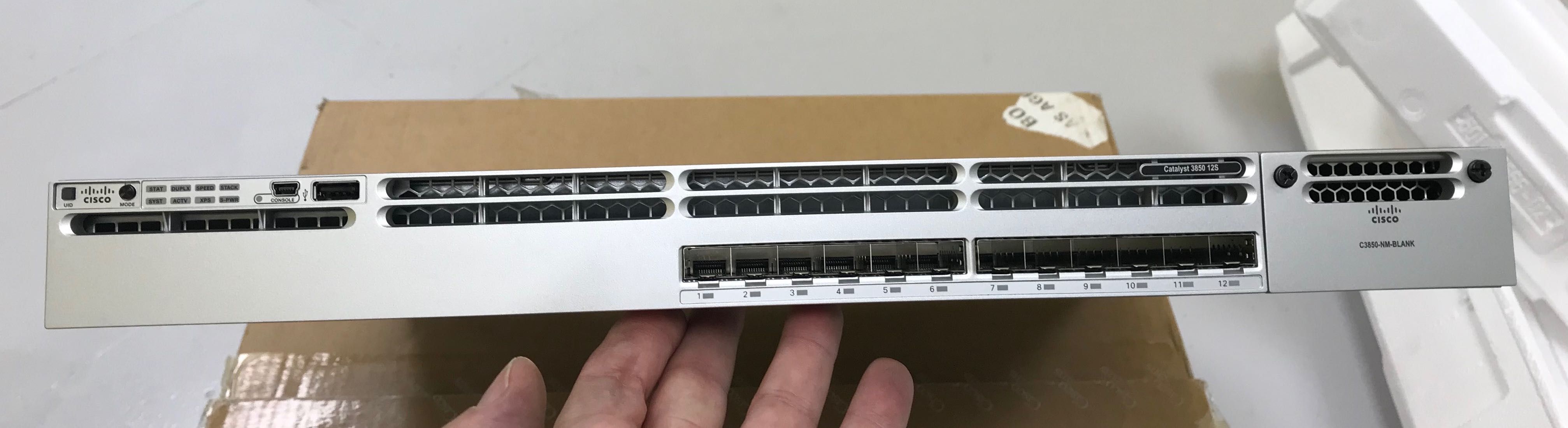 Cisco 3850-12s como NOVO