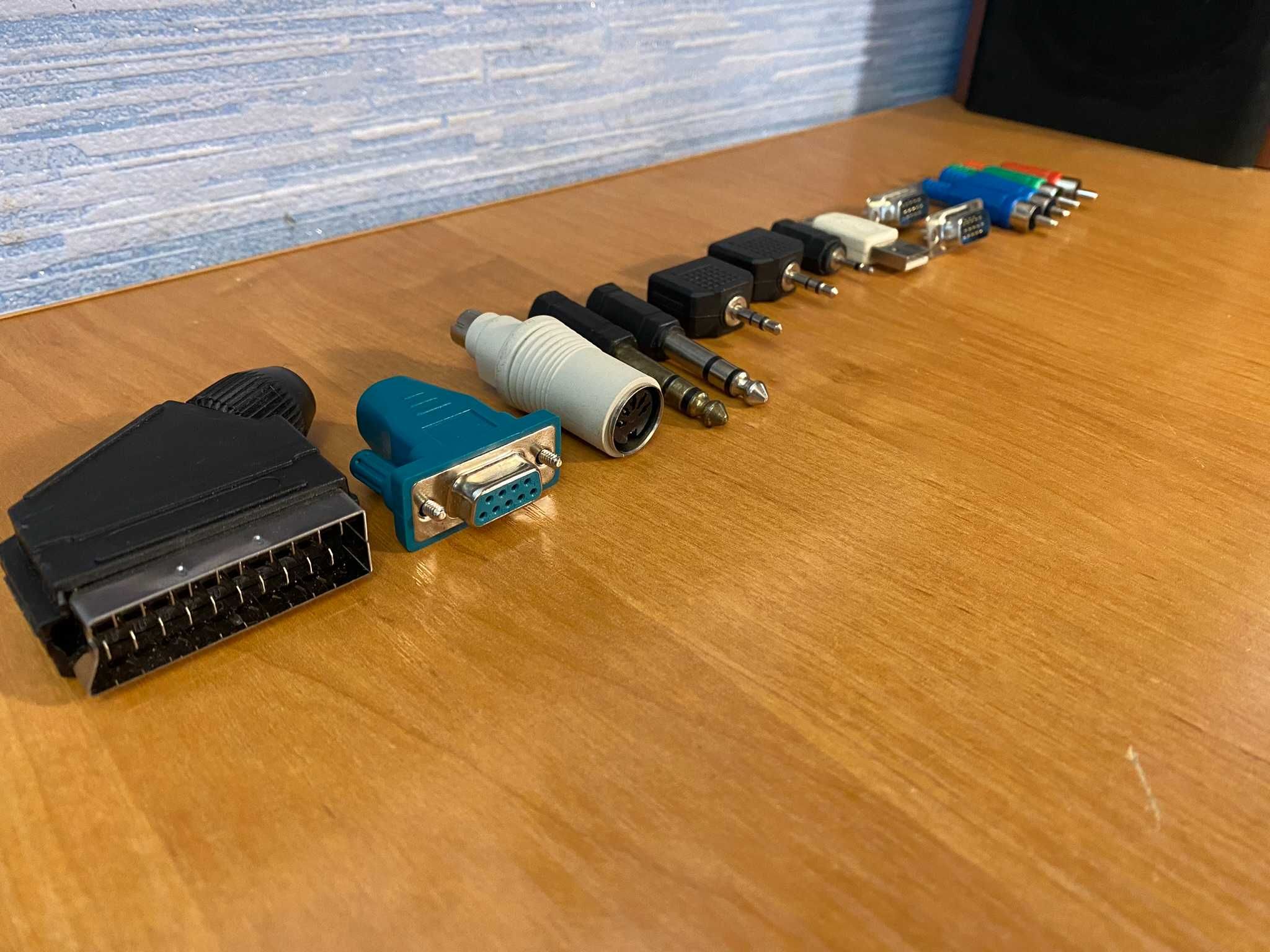 Переходники с USB, MiniUSB, TRS (2,5 3,5 6,35), RCA