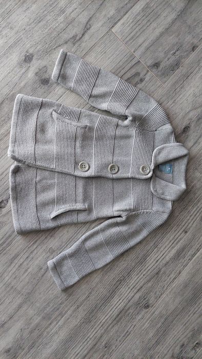 Ciepły rozpinany sweterek Baby GAP r. 92