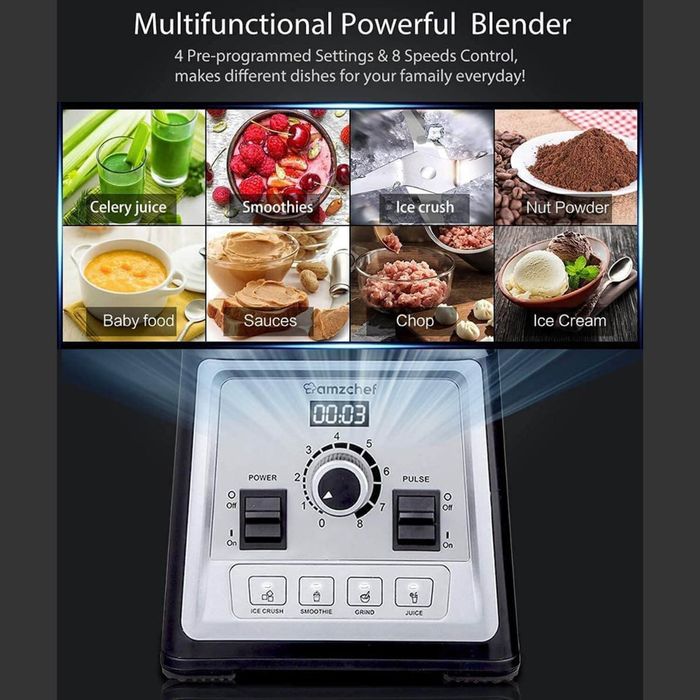 Потужний блендер Amzchef 8088MJD