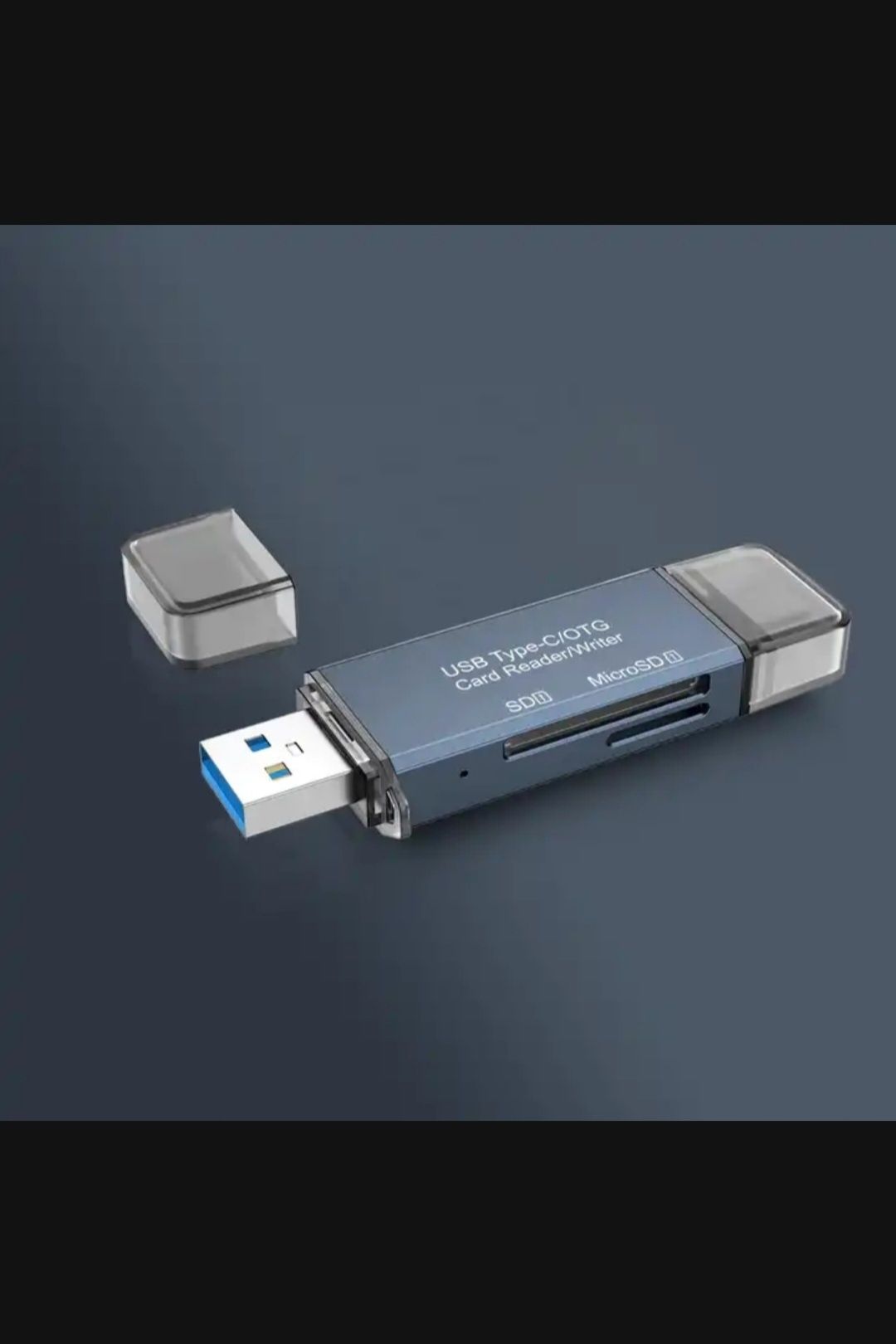 Czytnik Kart Pamięci SD USB 3.0 USB-C Adapter 4w1