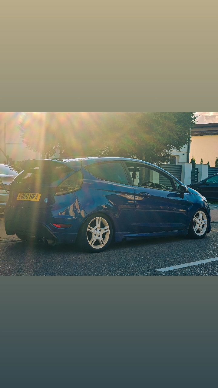 Sprężyny obniżające ford fiesta mk7 H&R tył