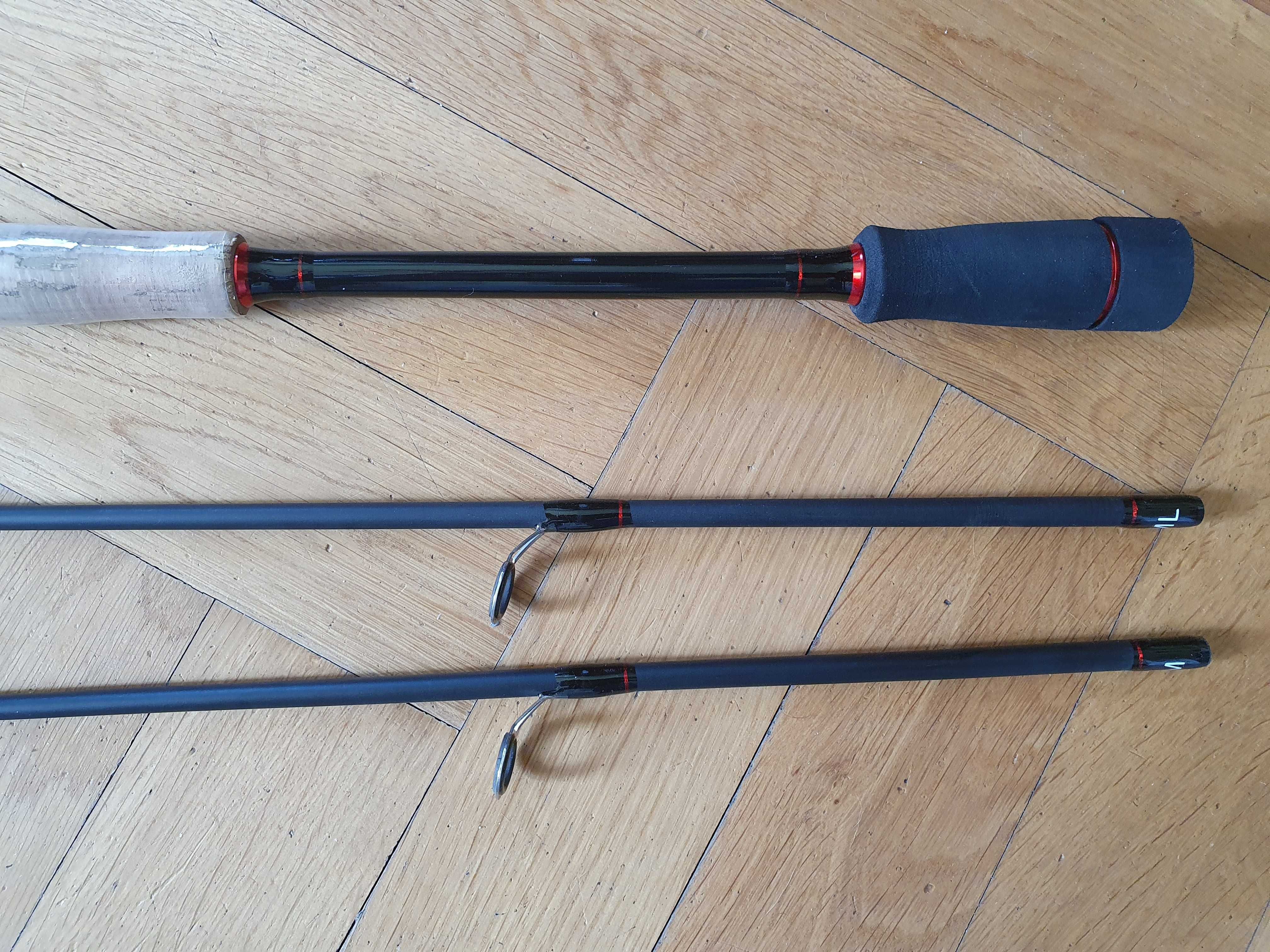 wędka spiningowa spinningowa 210cm 5-25g i 7-30g