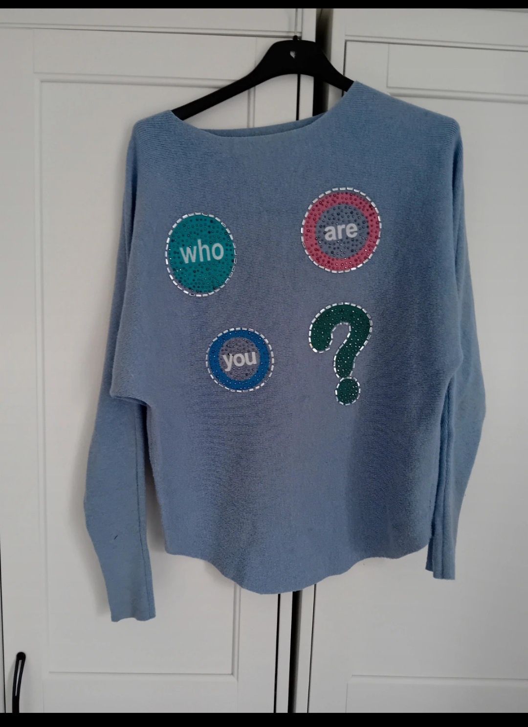 # Everyday sweter niebieski fajny Print