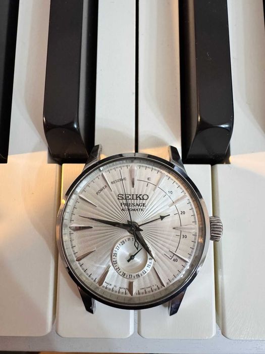 Seiko Presage Automatic Power Reserve 4R57A, nowy pasek, po serwisie