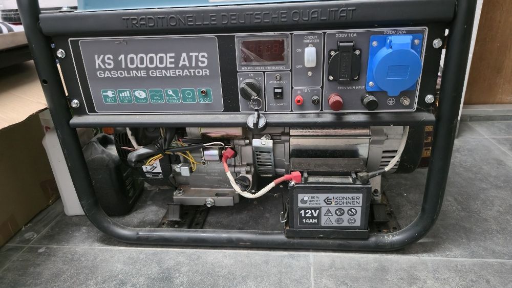 Agregat generator prądu benzynowy KS 10000E ATS Könner & Söhnen