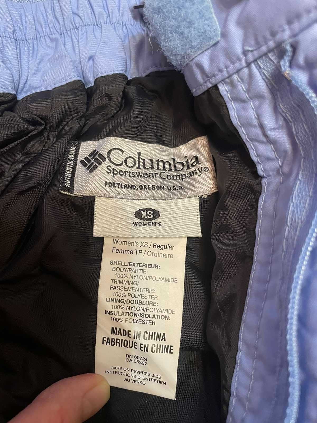 Штани лижні небесно блакитні Columbia