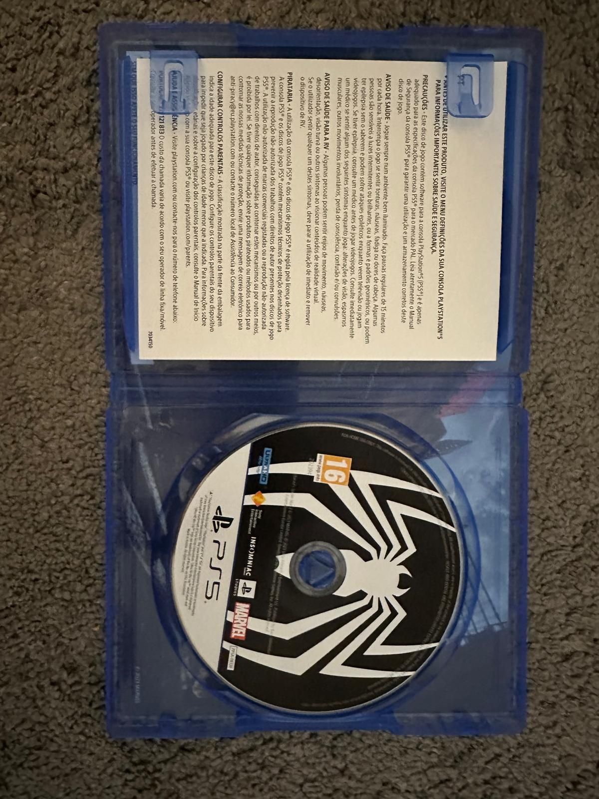 Spiderman 2 PS5 como novo