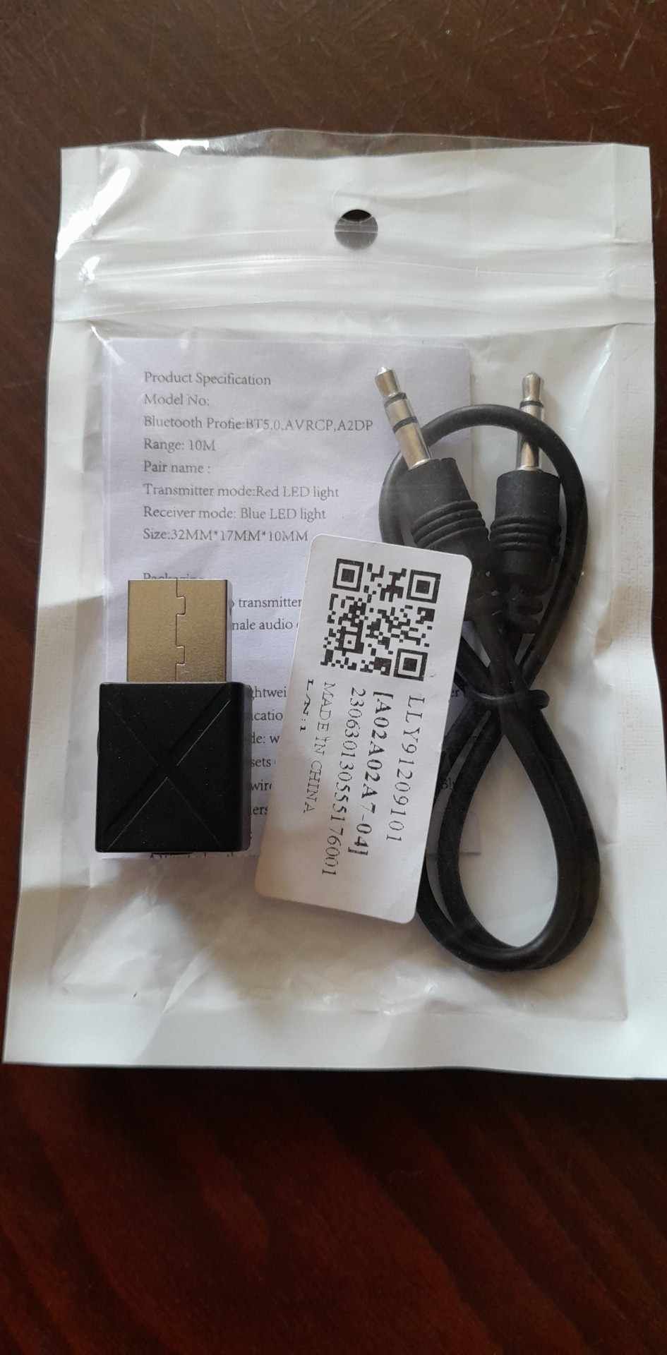 Bluetooth adapter USB 5,0