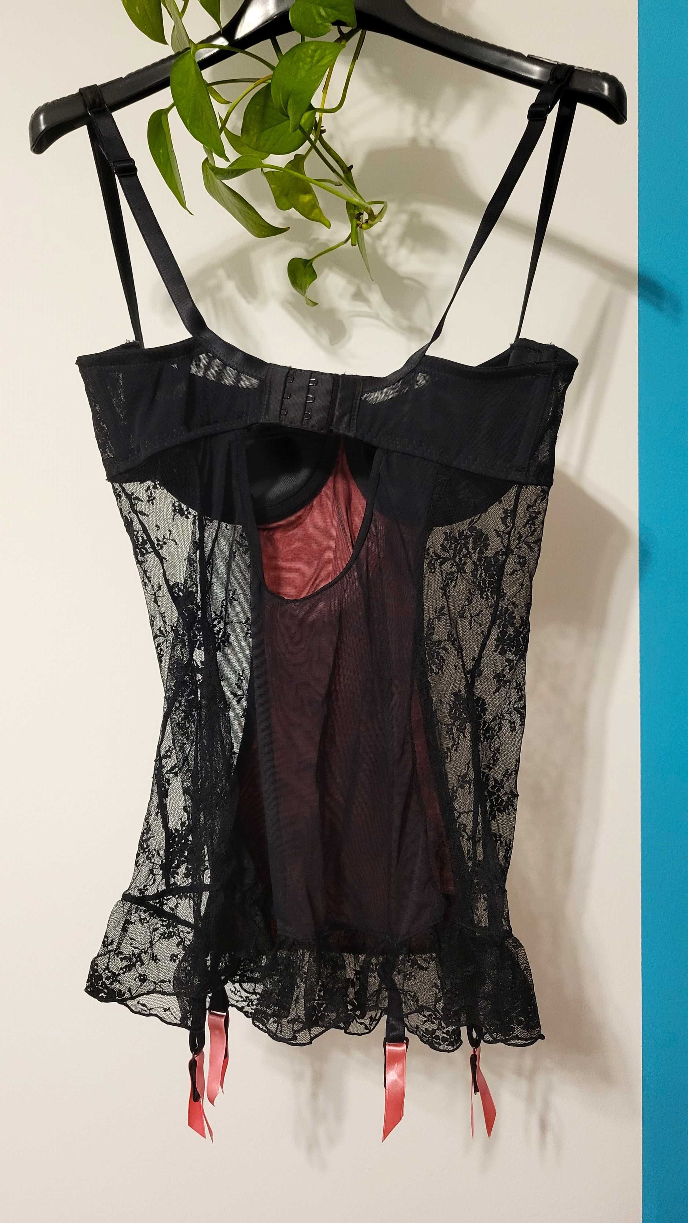 Gorset haleczka marki La Senza Lingerie rozmiar 38E