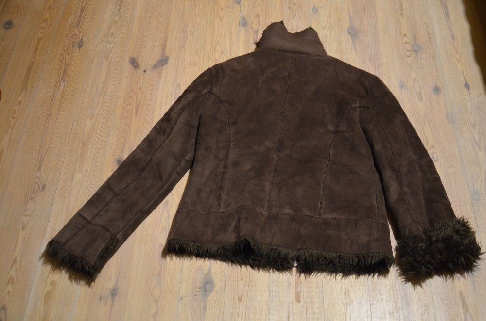 Ciepła kurtka - skórka, futerko