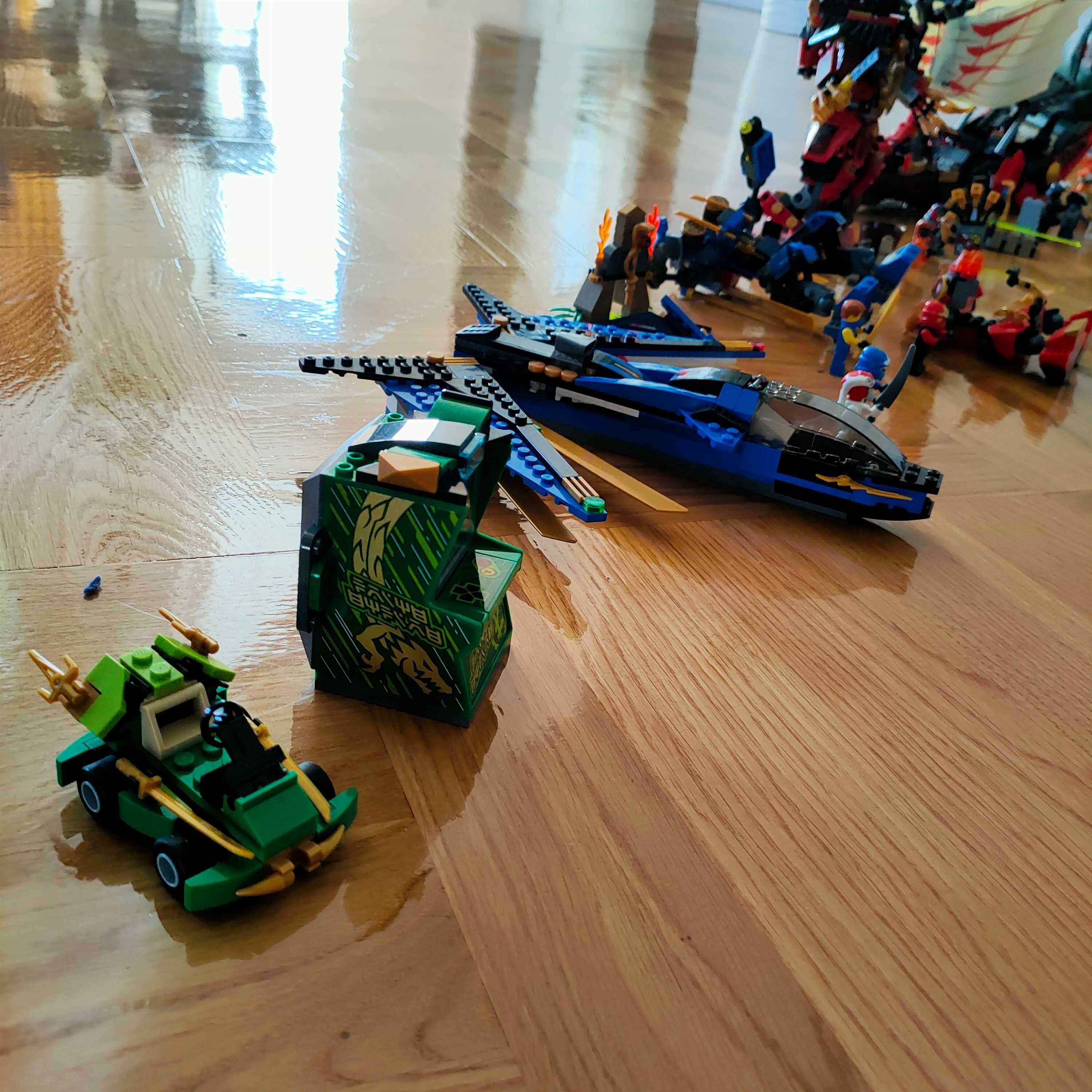 Wielki zestaw Lego Ninjago 9446, 9448, 9442, 70500, 70532 i inne
