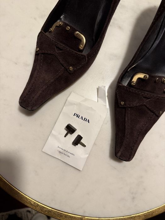Salto alto Prada