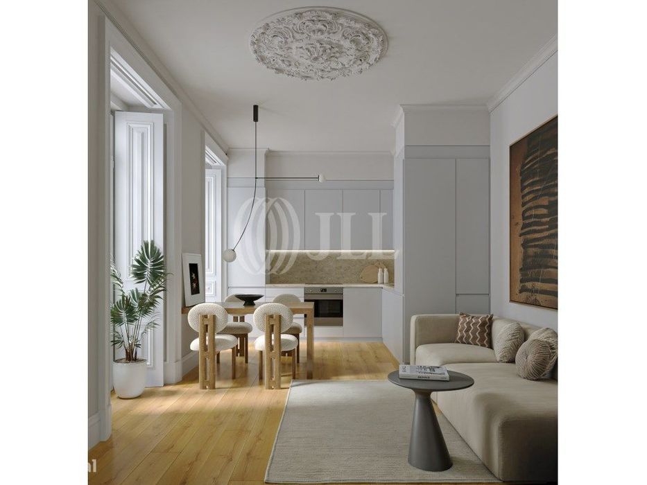 Apartamento T1, novo, na Rua de São Bento, Lisboa