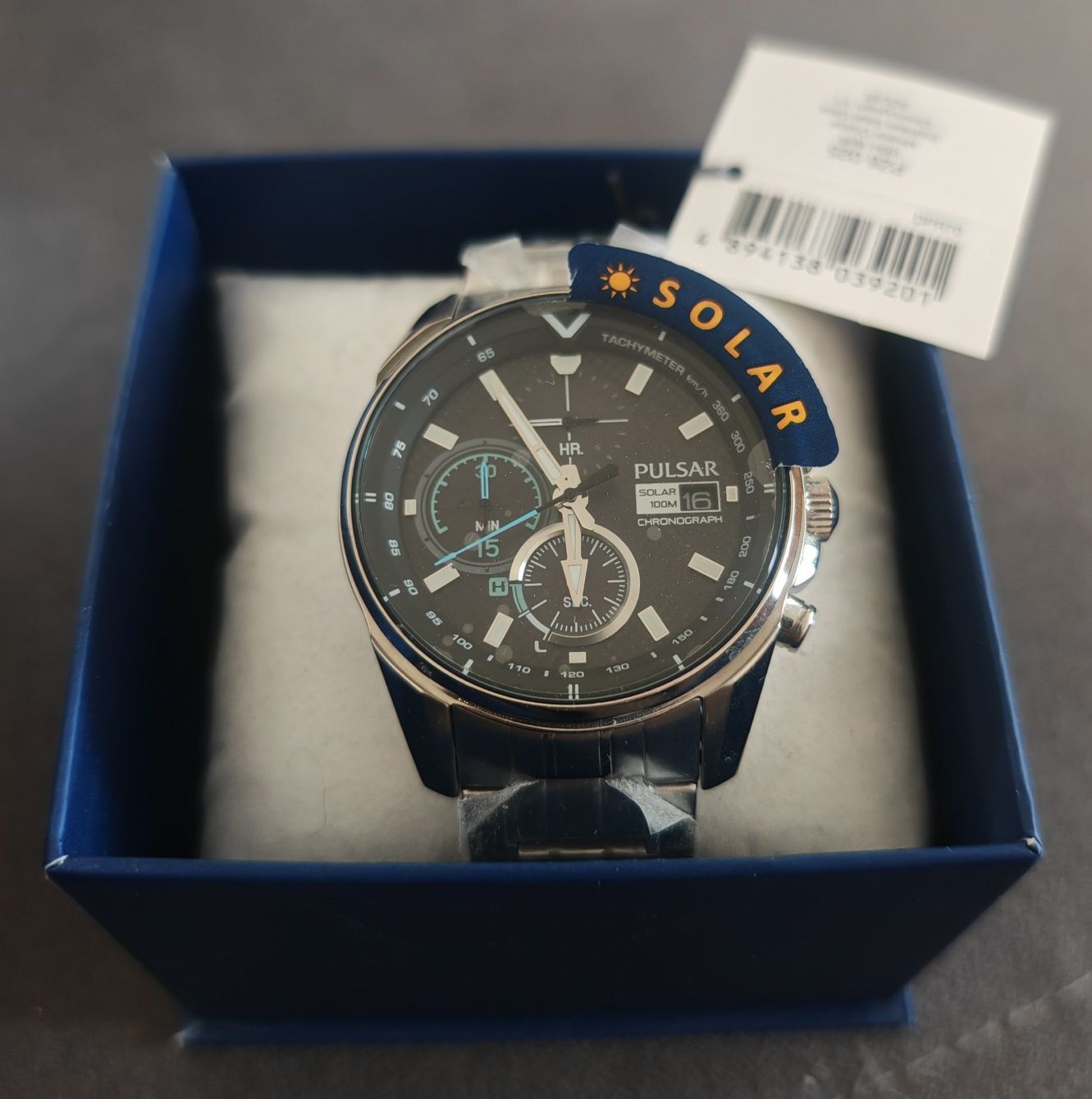 Pulsar Solar PZ6025X1 Chronograph WR100