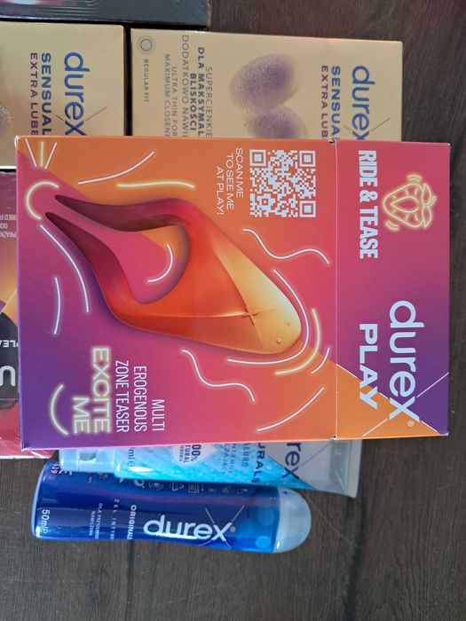 SUPER zestaw Durex! Prezerwatywy, multistymulator i nie tylko! TANIO!