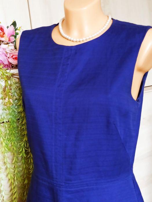 Sg Sukienka damska 38 ,  40 , princeska 38 , 40 bawełniana szafirowa ,