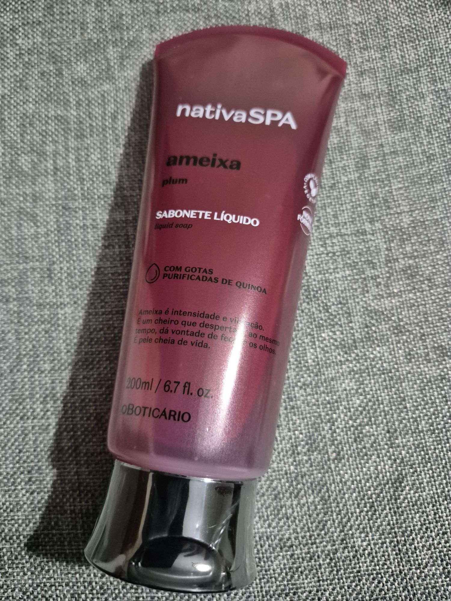 Sabonete Liquido Corporal Nativa Spa Ameixa 200ml

Com gotas purificad