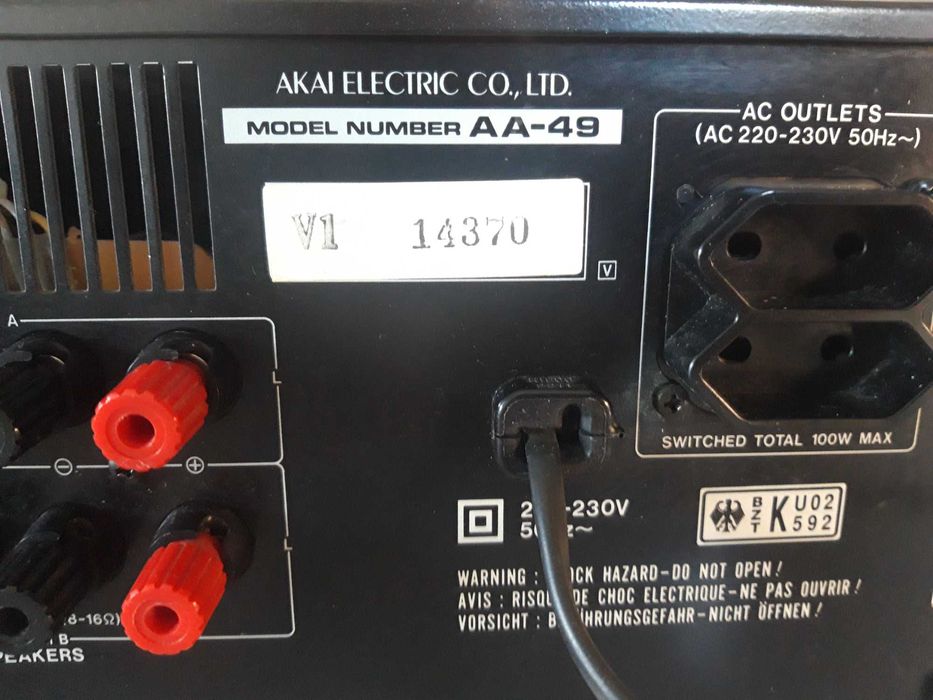 Amplituner Akai AA 49 OKAZJA