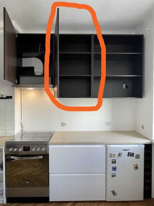 Brązowa Szafka Kuchenna IKEA METOD + SINARP 60 x 100 x 37 - st idealny