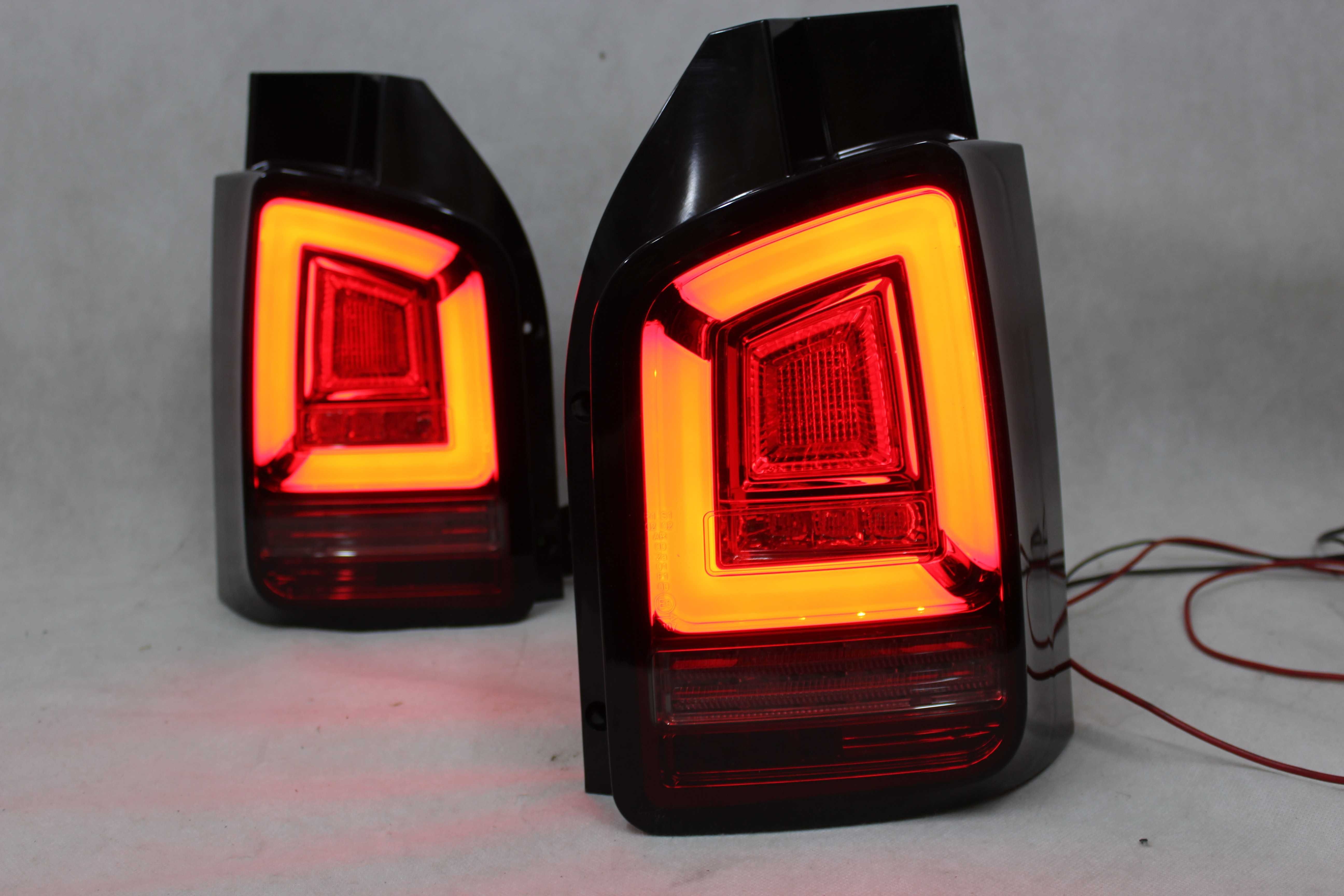 Lampy światła tył tylne VW T5 10-15 lift Drzwi LED BAR Dynamiczne NEON