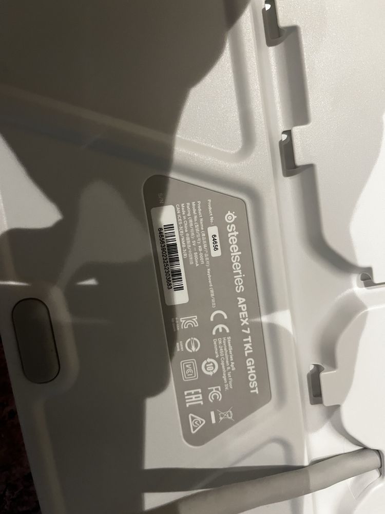 Klawiatura steelseries apex 7 tkl
