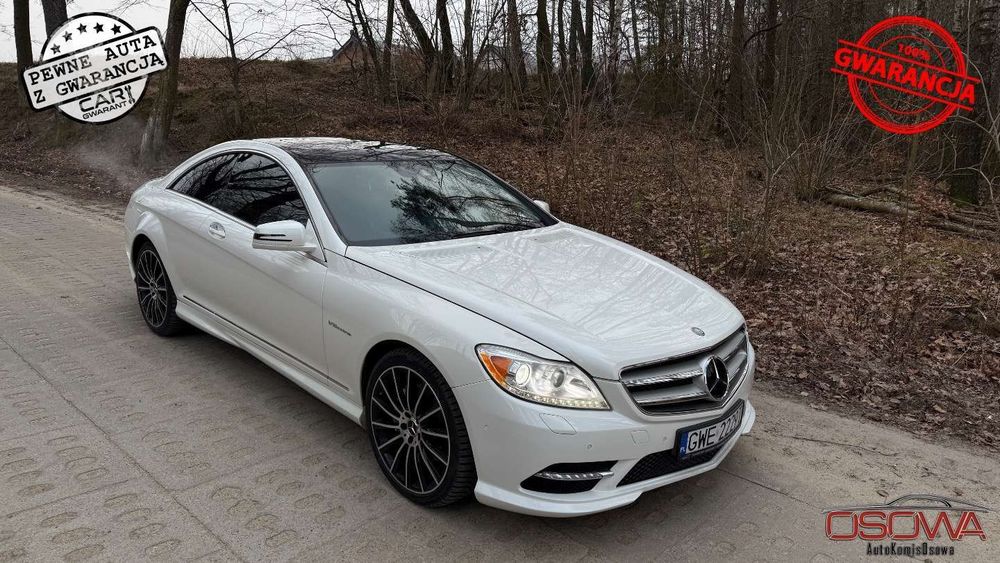 Mercedes-Benz CL Cl 550 AMG 4-Matic okazja stan przepiękny zamiana dociagi 1.r gwara