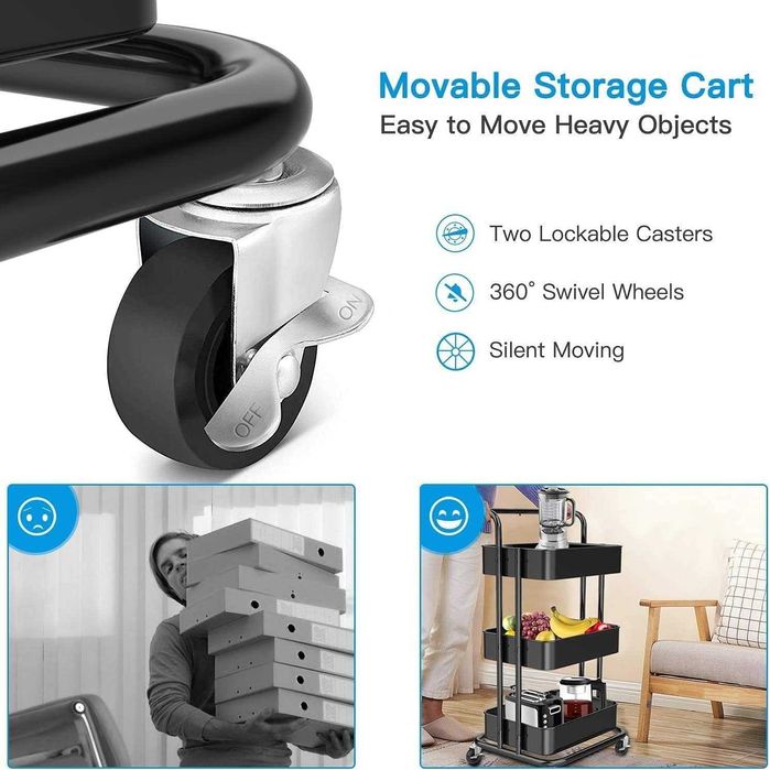 Carrinho de Arrumação (GRÁTIS ENVIO E PORTES)