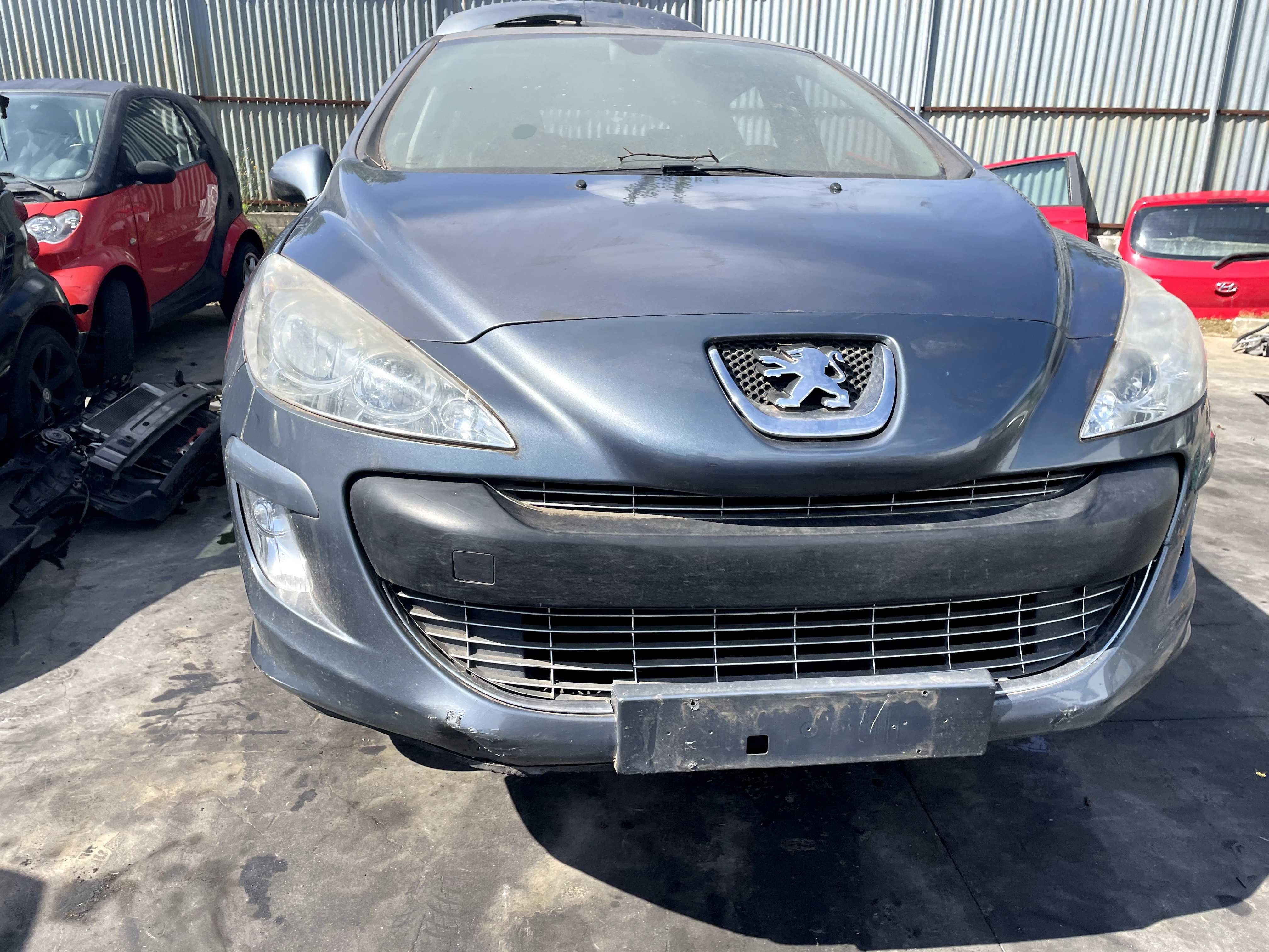 Peugeot 308 KTH KPL przód maska zderzak błotniki lampy eur chłodnice