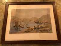 South Side of Chuck-Pye-Wan Bay looking East, H Kong,1846, Murdoch B.