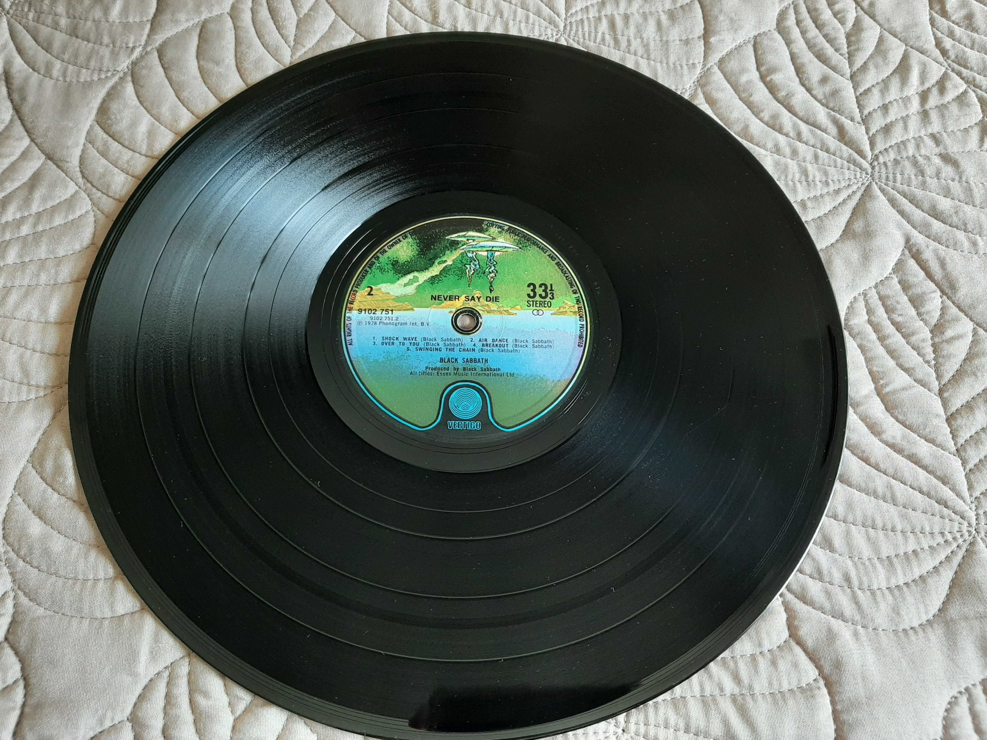 Black Sabbath - Never Say Die! - UK - Vinil LP