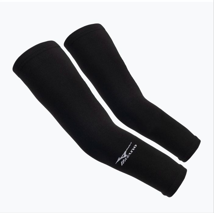 Рукава компресійні Mizuno Armguard салатового, білого чорного  кольору