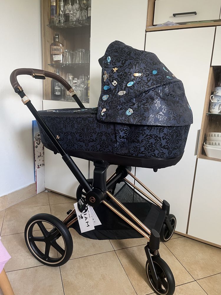 Wózek cybex priam 4.0 rose gold jewels of narure