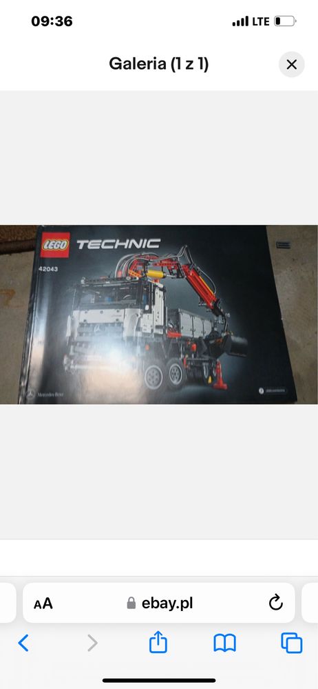 Instrukcja do zestawu lego Technic 42043 -