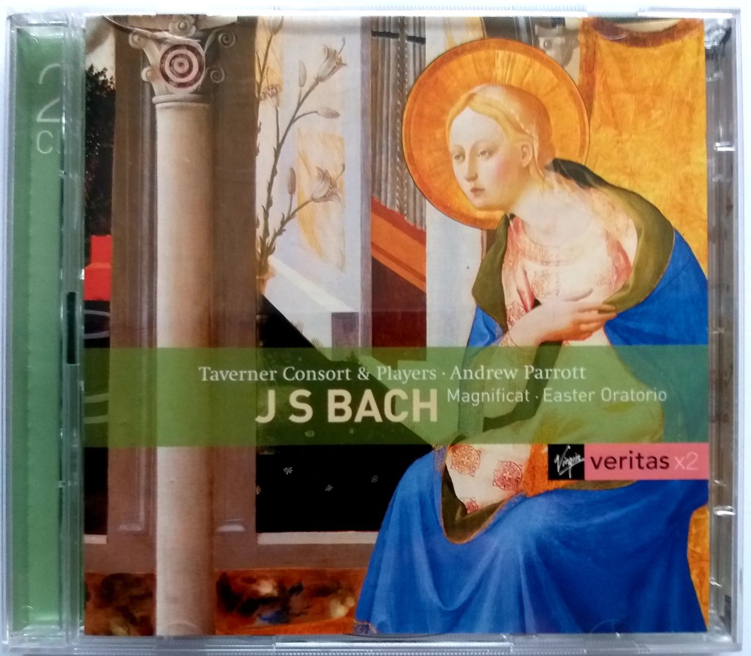 J S Bach Magnificat Easter Oratorio Andrew Parrott 2CD 1999r