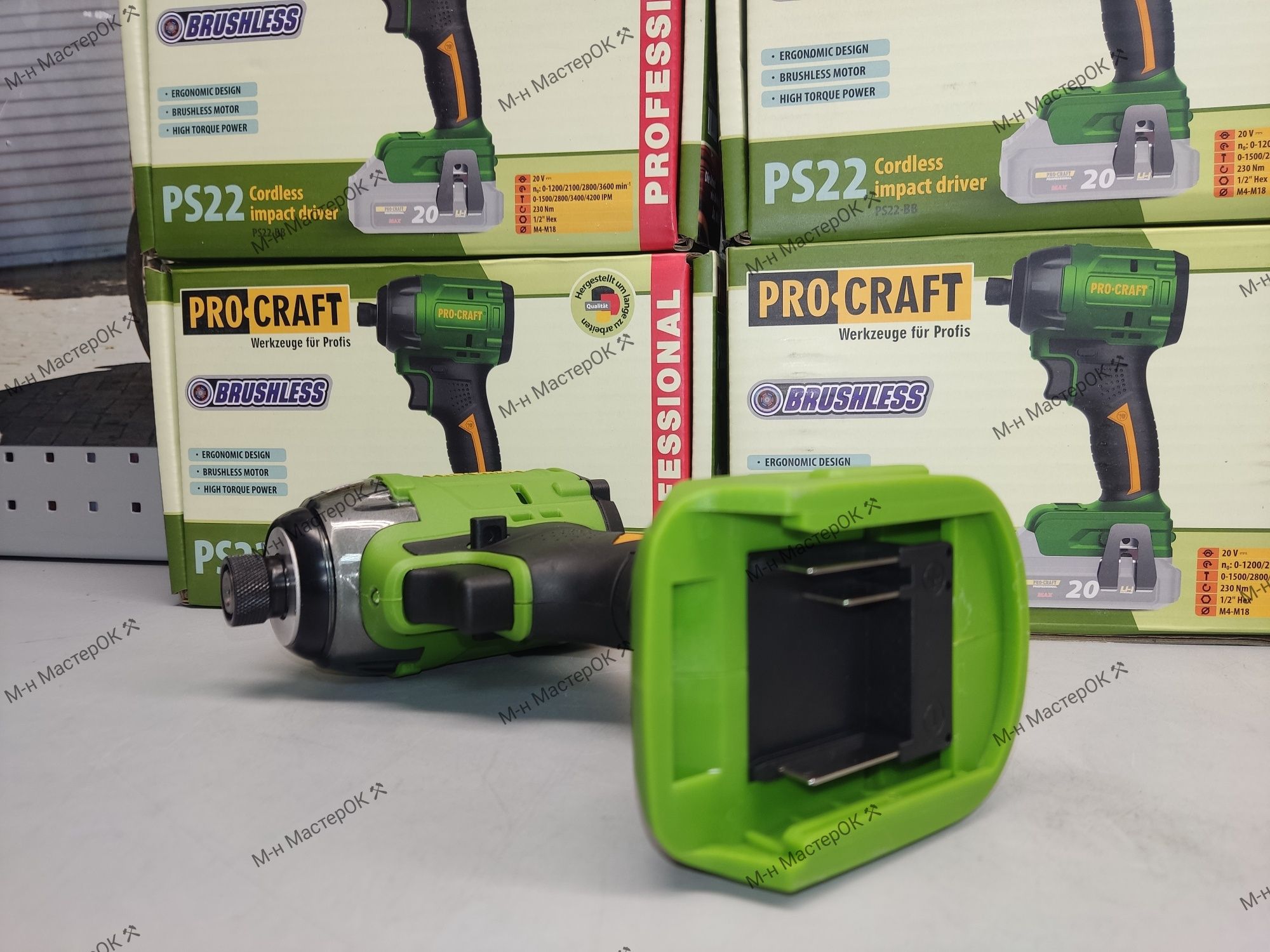 Акумуляторний гвинтоверт Procraft PS22 (Без АКБ та З/П)
