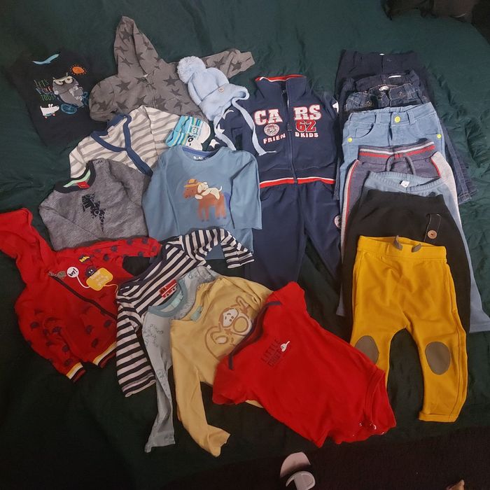 Paka ubrań r.74 dla chłopca